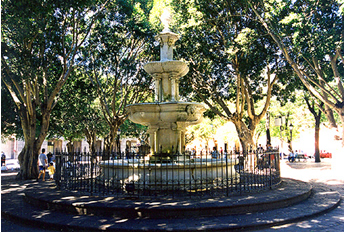 La Laguna fountain