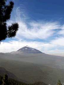 Mount Teidi view